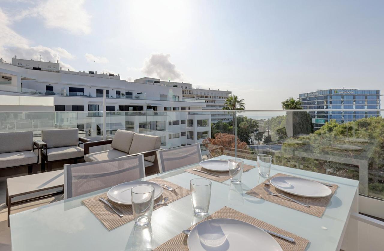 Brand New Apartment With Pool And Sea View In Marbella Exterior foto